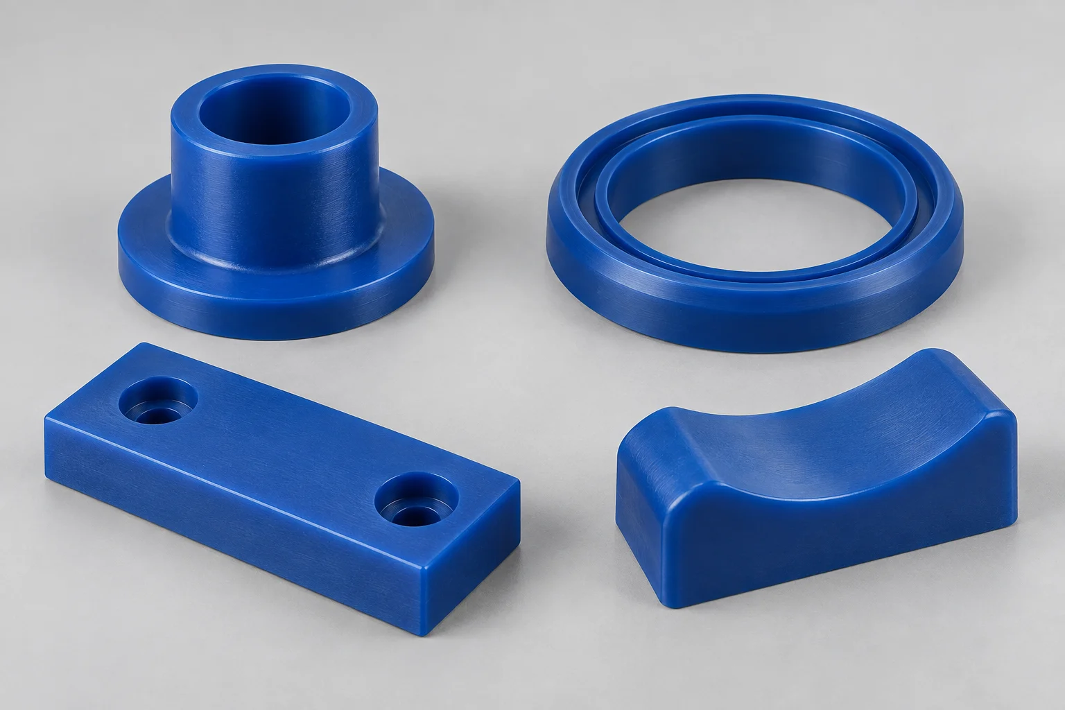 Concept examples of custom molded polyurethane products